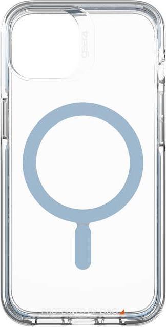 Image du produit Zagg GEAR4 Santa Cruz Snap, Housse, Apple, iPhone 13, 15,5 cm (6.1"), Bleu, Transparent (Apple iPhone 13)