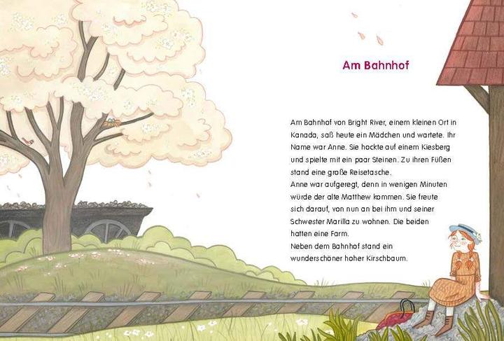 Actual product image Einfach selbst lesen: Kinderbuchklassiker - Anne auf Green Gables (German, Karen Christine Angermayer, Lucy Maud Montgomery, 2022)