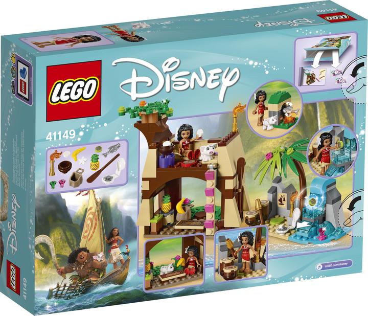 Actual product image LEGO Princess Vaiana's Adventure Island (41149, LEGO Disney)