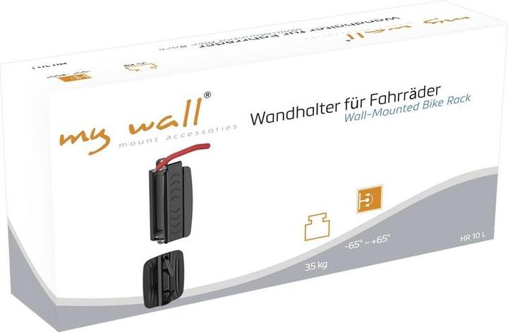 Immagine prodotto myWall My Wall HR10L Supporto da parete per biciclette nero