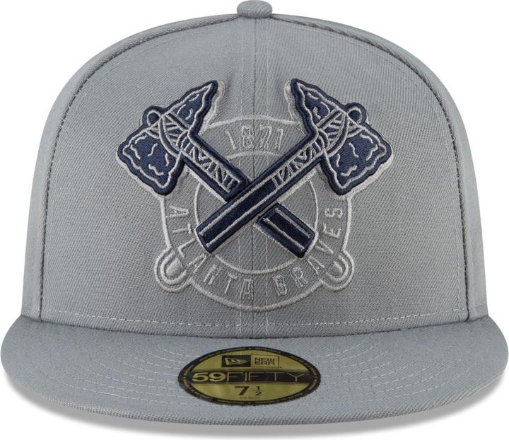 Produktbild New Era 59Fifty Fitted Cap - STORM Atlanta Braves - 7 3/8 (7 3/8)