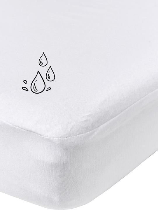 Actual product image Meyco molton PU waterproof fitted sheet 140x200 (220 cm)