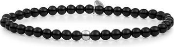 Sparkling Jewels Sparkling Bead Bracelet With Onyx