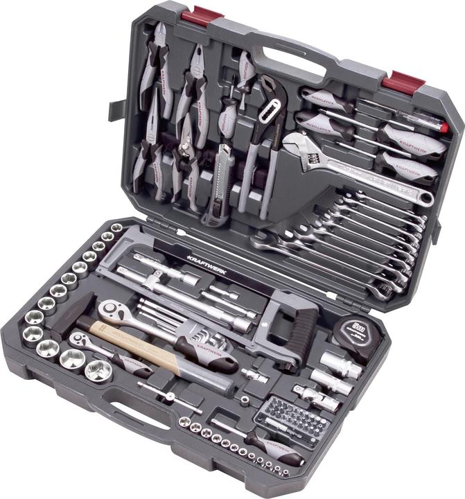 Kraftwerk Steckschlüssel-Set Basic (1/2", 1/4")