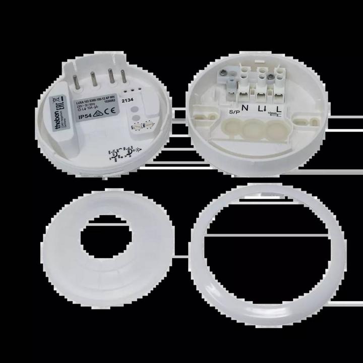 Actual product image Theben LUXA 103 S360-100-12 AP WH (6 m)