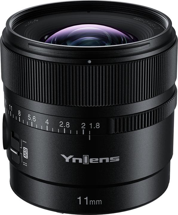 Actual product image Yongnuo YN11mm F1.8S DA DSM for Sony E Mount (Sony E, APS-C / DX)