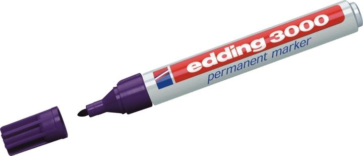 Produktbild Edding 3000 Permanent Marker (Purple, 1.50 mm, 1 x)
