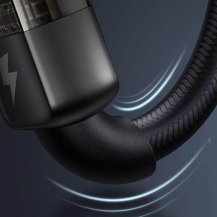 Actual product image Mcdodo CA-2840 USB-C to USB-C cable, PD 100W, 1.2m (black) (1.20 m, USB 3.2 Gen 1, 100 W)