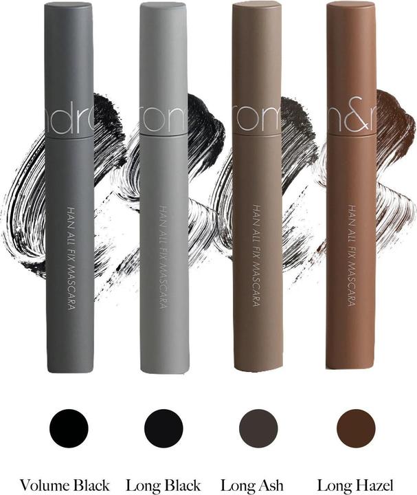Actual product image Rom&Nd HAN ALL FIX MASCARA L02 Long Ash (L02 Long Ash)