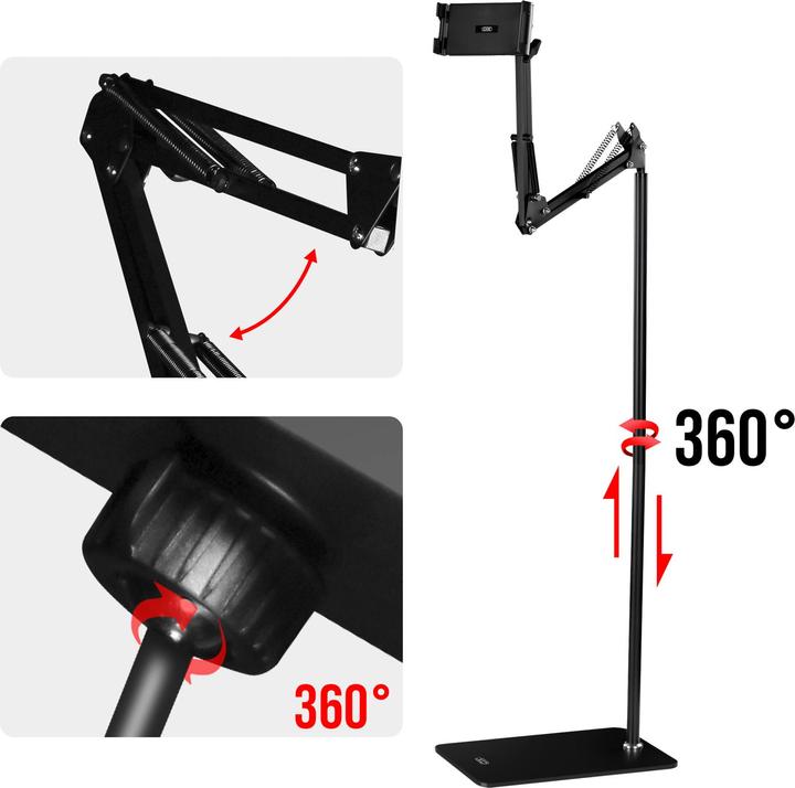 Actual product image xO holder stand C137 black