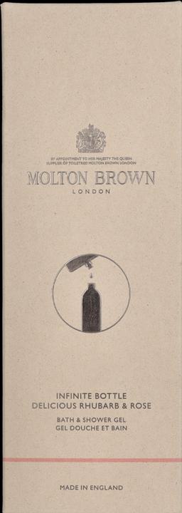 Produktbild Molton Brown Delicious Rhubarb & Rose Infinite Bottle Bath & Shower Gel (400 ml)