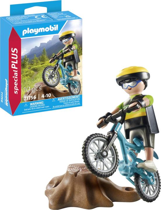 Actual product image Playmobil Mountain biker (71756, Playmobil Special Plus)