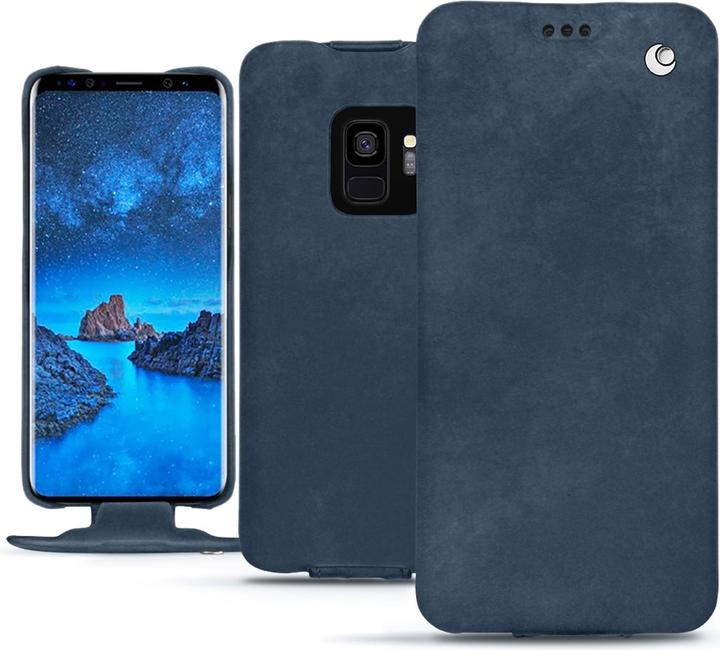 Productafbeelding Noreve Lederen omslag verticaal (Samsung Galaxy S9)