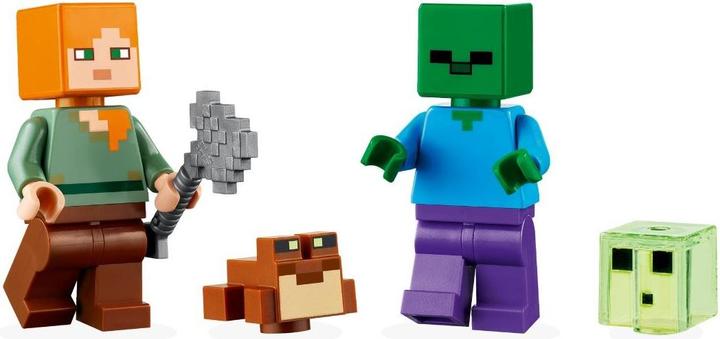 Actual product image LEGO The Swamp Adventure (21240, LEGO Minecraft)