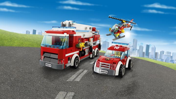 Immagine prodotto LEGO City – grande caserma dei pompieri (60110, LEGO City)