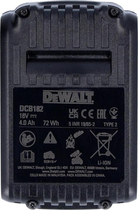 Actual product image DeWalt DCB 182 (18 V)