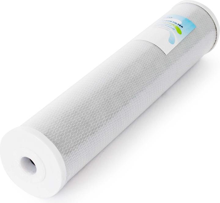 Actual product image Naturewater CTO-20L 20" Big Blue block carbon filter water filter replacement