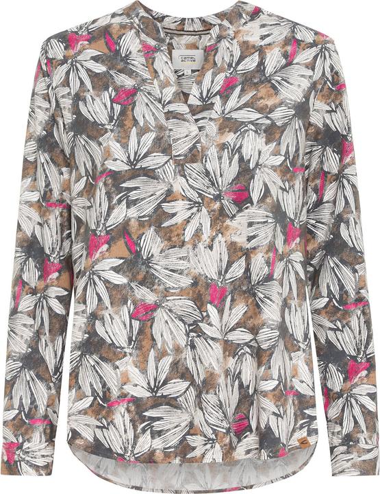 Camel Active Schlupfbluse mit floralen Allover-Print