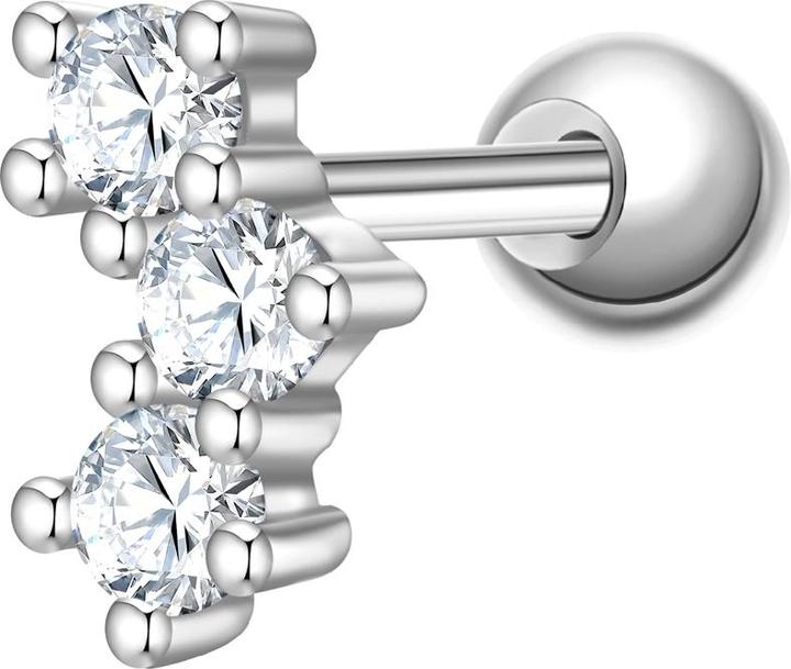 Image du produit Glanzstücke München Clous d'oreille en argent sterling pour femmes - 37356 (Argent Sterling)