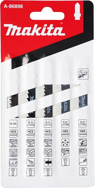 Actual product image Makita Jigsaw blades