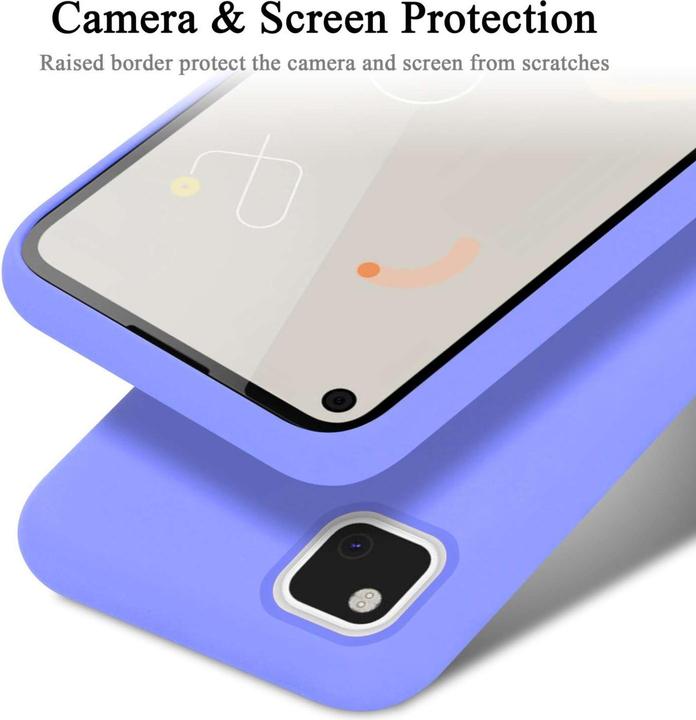 Produktbild Cadorabo Hülle für Google PIXEL 4A 5G TPU im Liquid Case Design (Google Pixel 4a 5G)