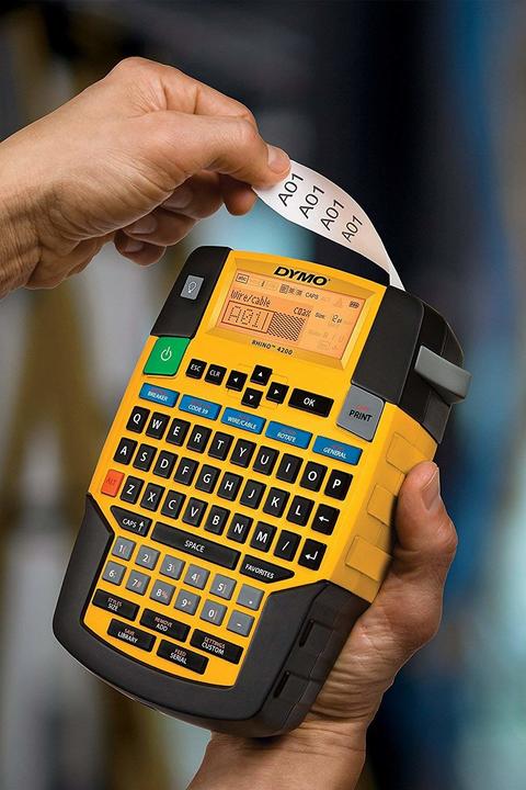 Produktbild Dymo Rhino 4200 Etikettendrucker Wärmeübertragung Kabellos QWERTY (180 dpi)