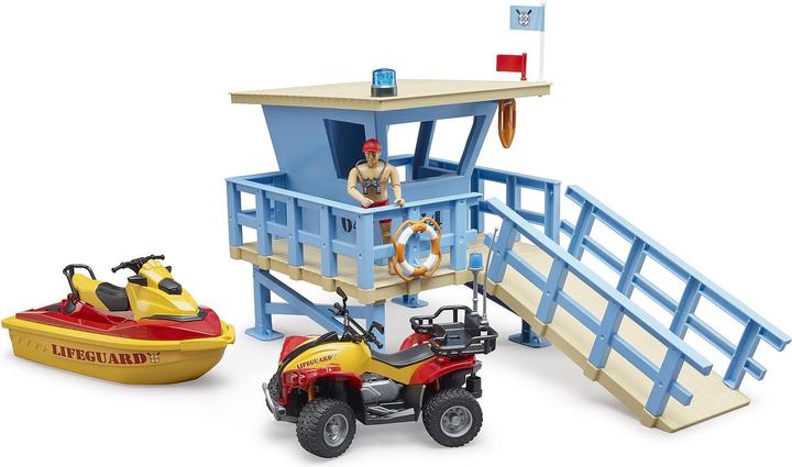 Immagine prodotto Bruder Stazione bworld LifeGuard, Quad, moto d'acqua