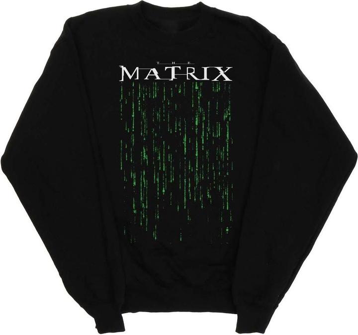 The Matrix Mens Green Code Sweatshirt (XXL)