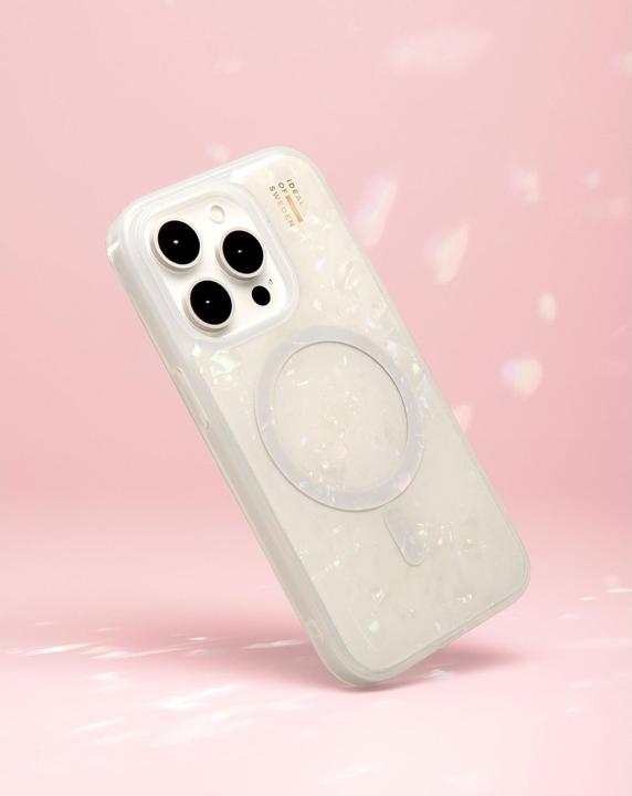 Produktbild iDeal Of Sweden Magsafe Designer Hard-Cover Pearlized White (Apple iPhone 16 Plus)