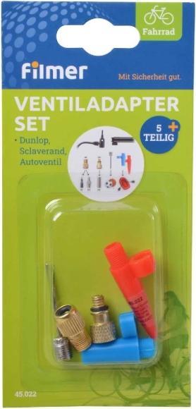Produktbild Filmer Ventiladapter, 5-teiliges Pumpen-Adapter-Set (Ventiladapter Set)
