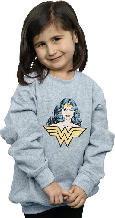 Image du produit - Sweat WONDER WOMAN GAZE - Fille (140, 146)