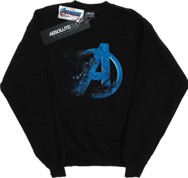 Avengers Endgame Sweatshirt aus Baumwolle mit verstaubtem Logo