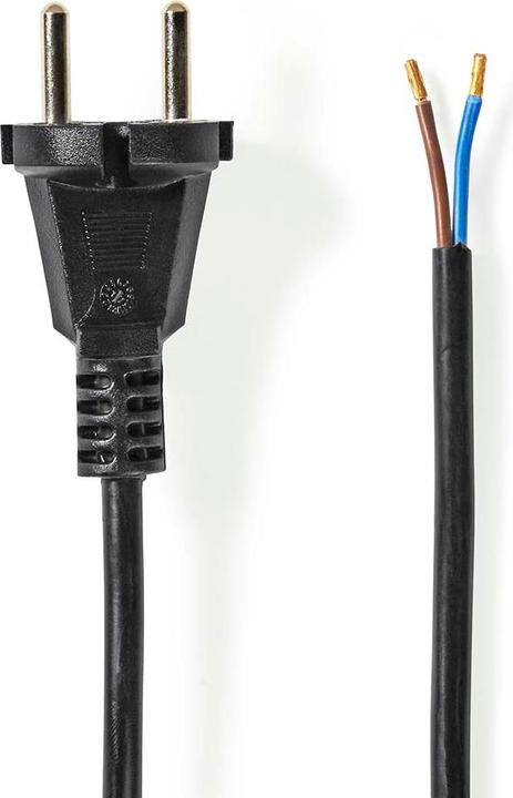 Produktbild Nedis Staubsauger Netzkabel | 7.00 m | CEE 7/17 | 250 V AC | 16 A | Schwarz | PVC (7 m)