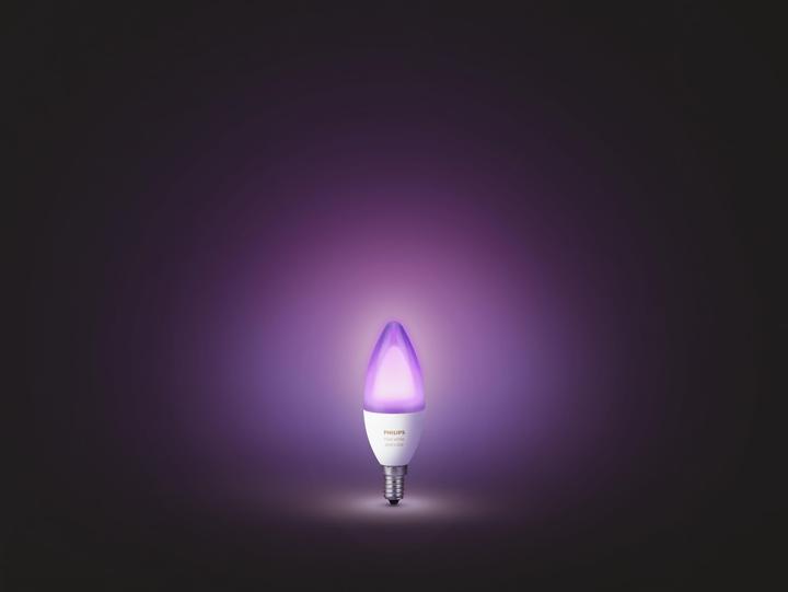 Immagine prodotto Philips Tonalità di bianco e colore Espansione dell'ambiente (E14, 6.50 W, 470 lm, 1 x, G)