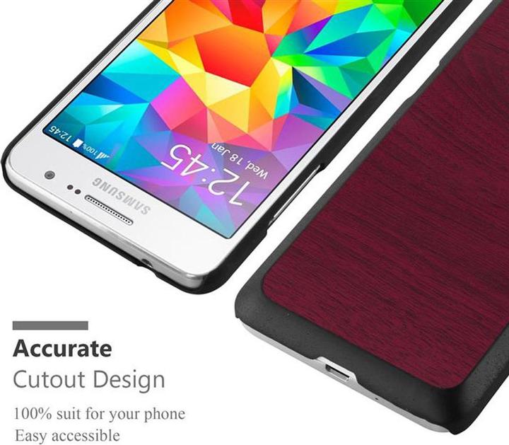 Productafbeelding Cadorabo Harde kaft Woody Cover (Samsung Galaxy J5 (2015))