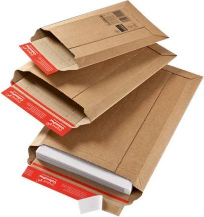 Colompac Kartoncouverts braun 42x57cm aus Wellkarton, variable (50 x)