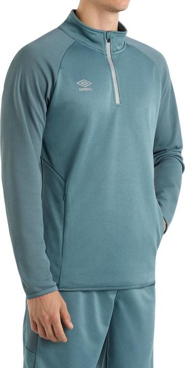 Umbro Sportswear Sweatshirt mit kurzem Reissverschluss
