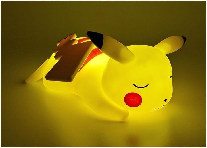 Actual product image Teknofun Pokemon LED lamp sleeping Pikachu