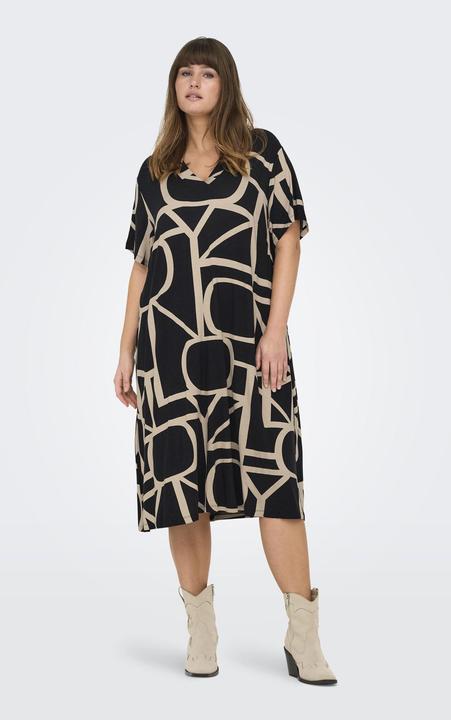 Actual product image Only Regular fit V-neck midi dress Dress (L)