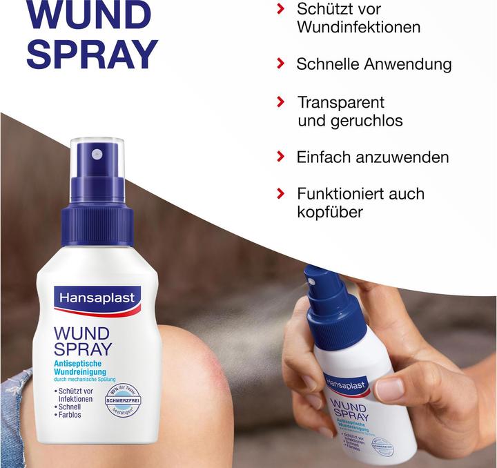 Actual product image Hansaplast Wound spray (50 ml, Spray)