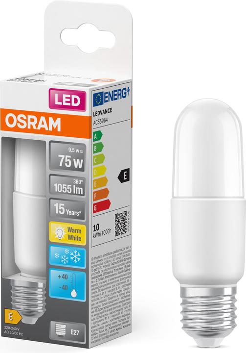 Actual product image Osram Led Star Stick (E27, 10 W, 1050 lm, 1 x, E)