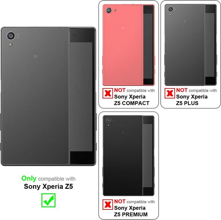 Produktbild Cadorabo Handykette für Sony Xperia Z5 Necklace Hülle mit verstellbarem Kordelband