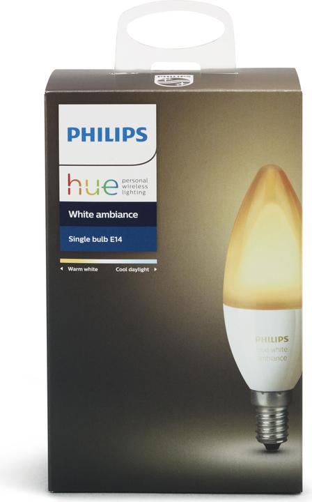 Actual product image Philips Hue White Ambiance Expansion (E14, 6 W, 1 x, G)