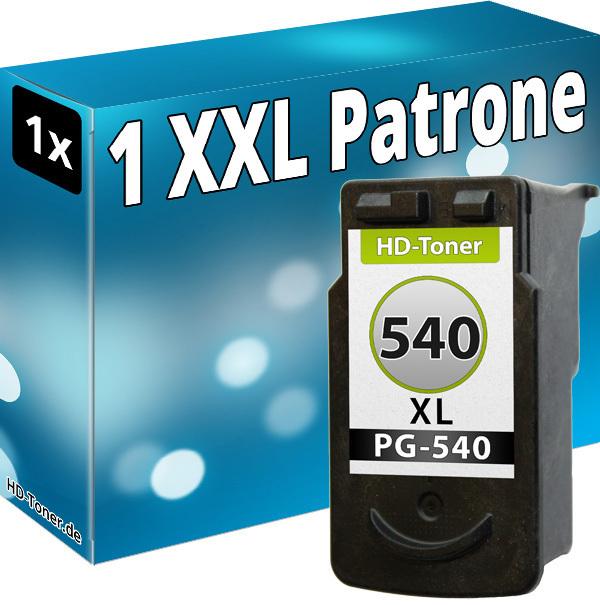 Actual product image Druckfuxx 1x TINTE PATRONEN für CANON PG-540 XL MX395 MX435 MX470 MX475 MX515 MX