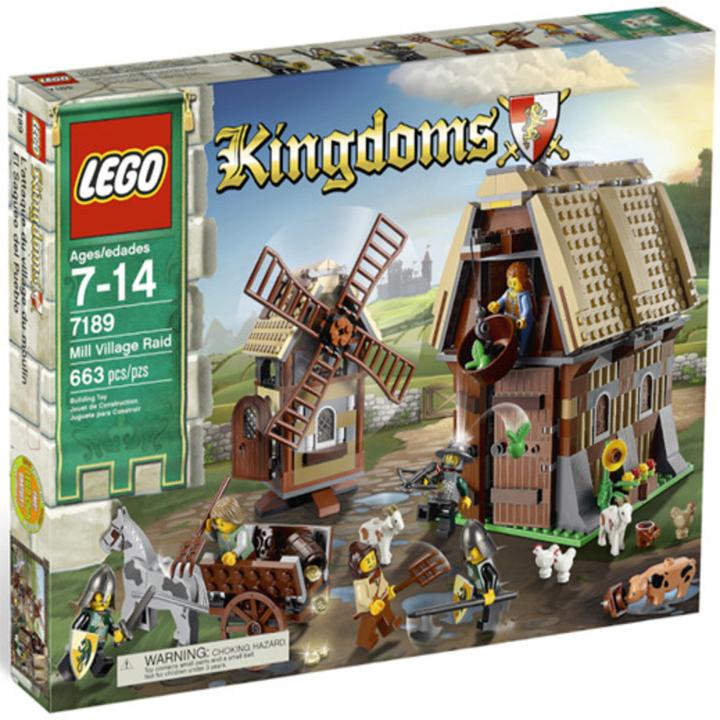 Actual product image LEGO Kingdoms "Attack on the mill village" (7188)