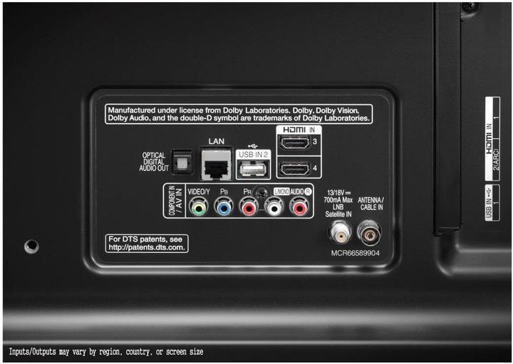 Actual product image LG 49uj701 (49", LCD, 4K, 2017)