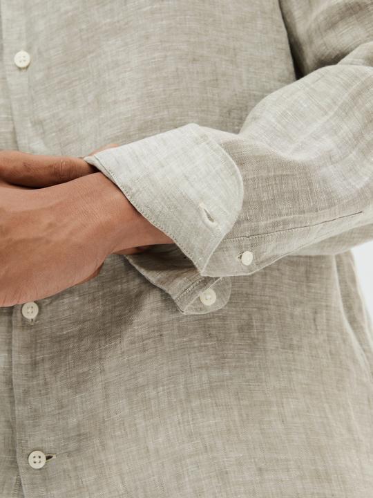 Actual product image Slhregkylian-Linen Shirt Ls Classic Noos (XL)