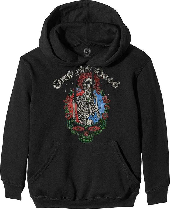 Image du produit Grateful Dead Unisexe Adulte Stealie Floral Hoodie (M)