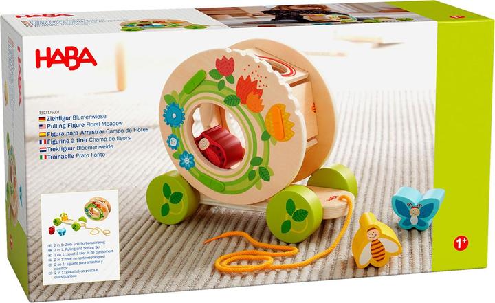 Actual product image Haba Pull-out figure flower meadow (MQ2) **