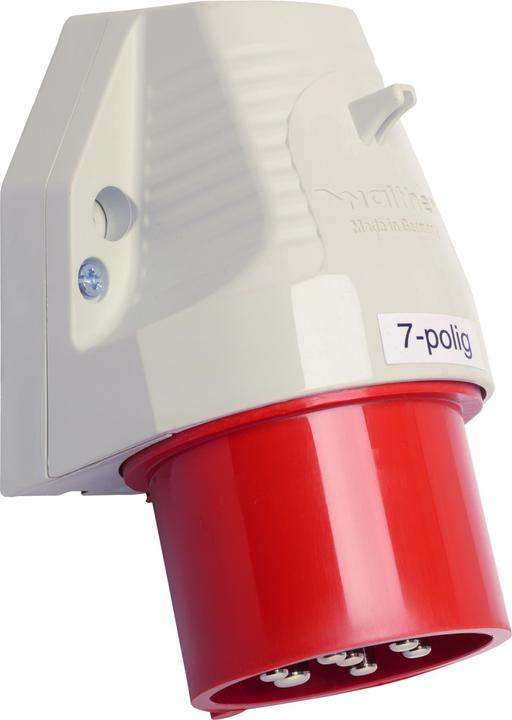 Produktbild Walther Werke WAL 610706 WandgerÃ¤testecker 16A 7P 400V 6h IP44